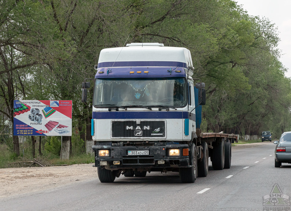 Алматинская область, № 303 ADJ 05 — MAN F90 (общая модель)