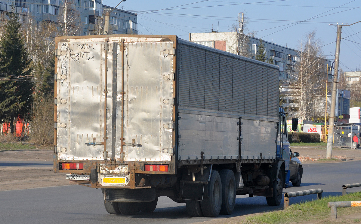 Омская область, № Е 002 РО 55 — Hino (общая модель)