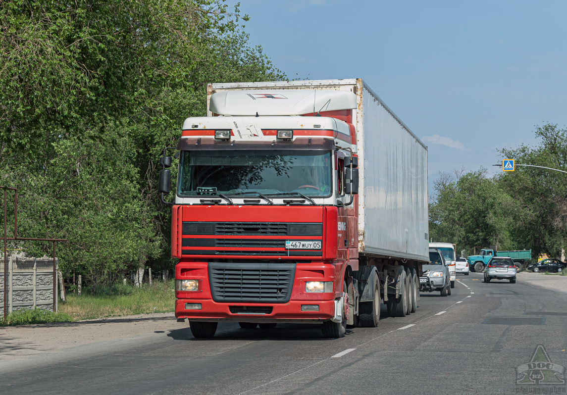 Алматинская область, № 467 WUY 05 — DAF 95XF FT