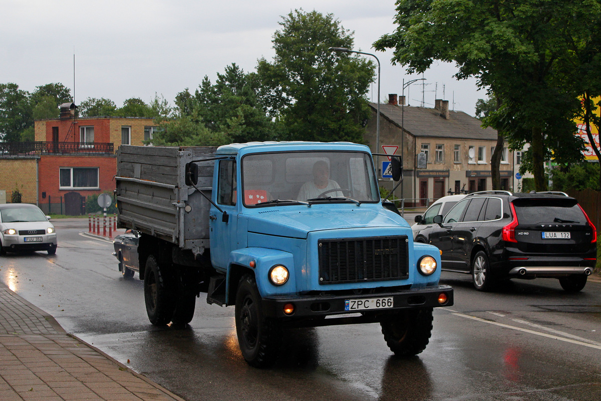 Литва, № ZPC 666 — ГАЗ-33072