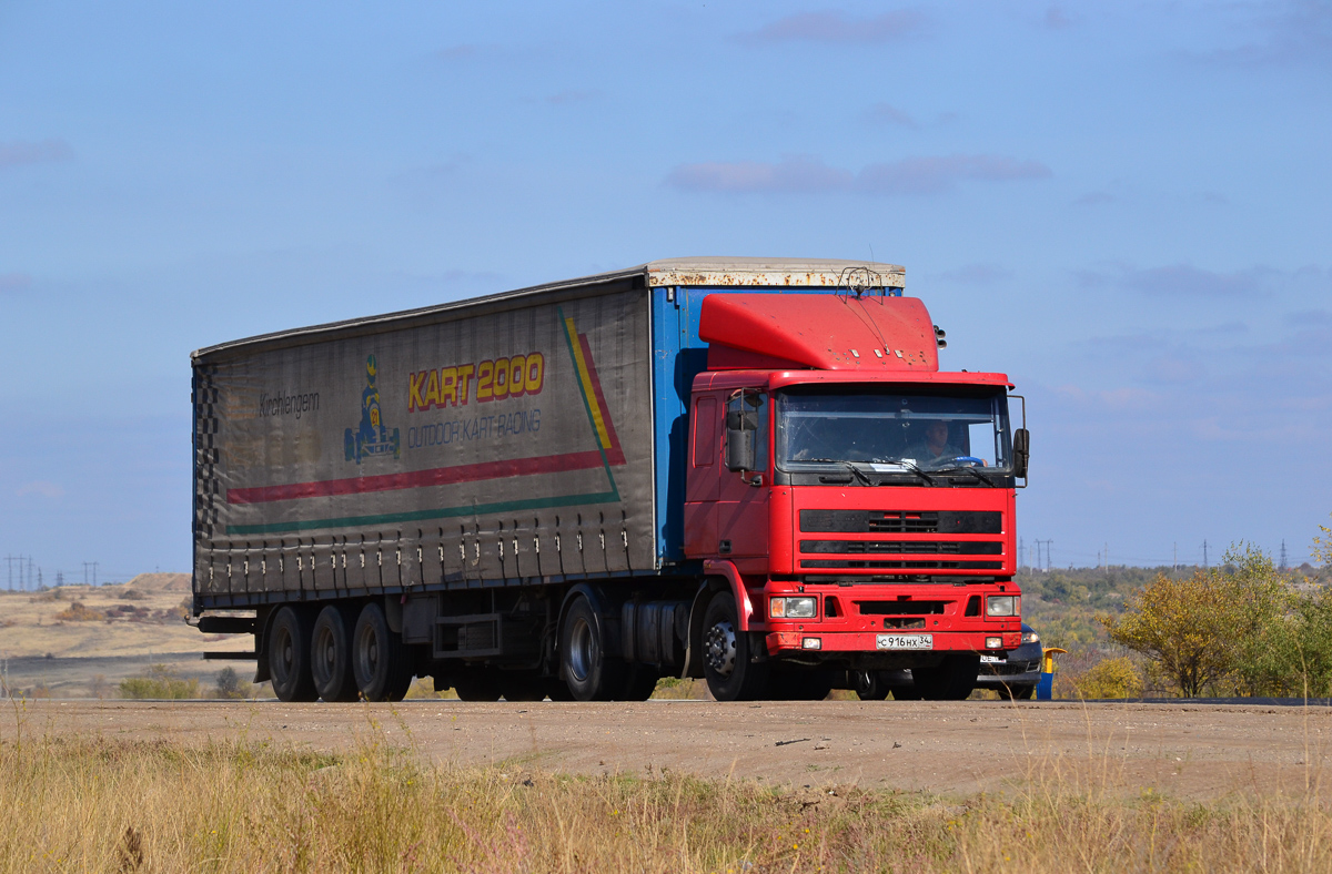 Волгоградская область, № С 916 НХ 34 — DAF 95 FT