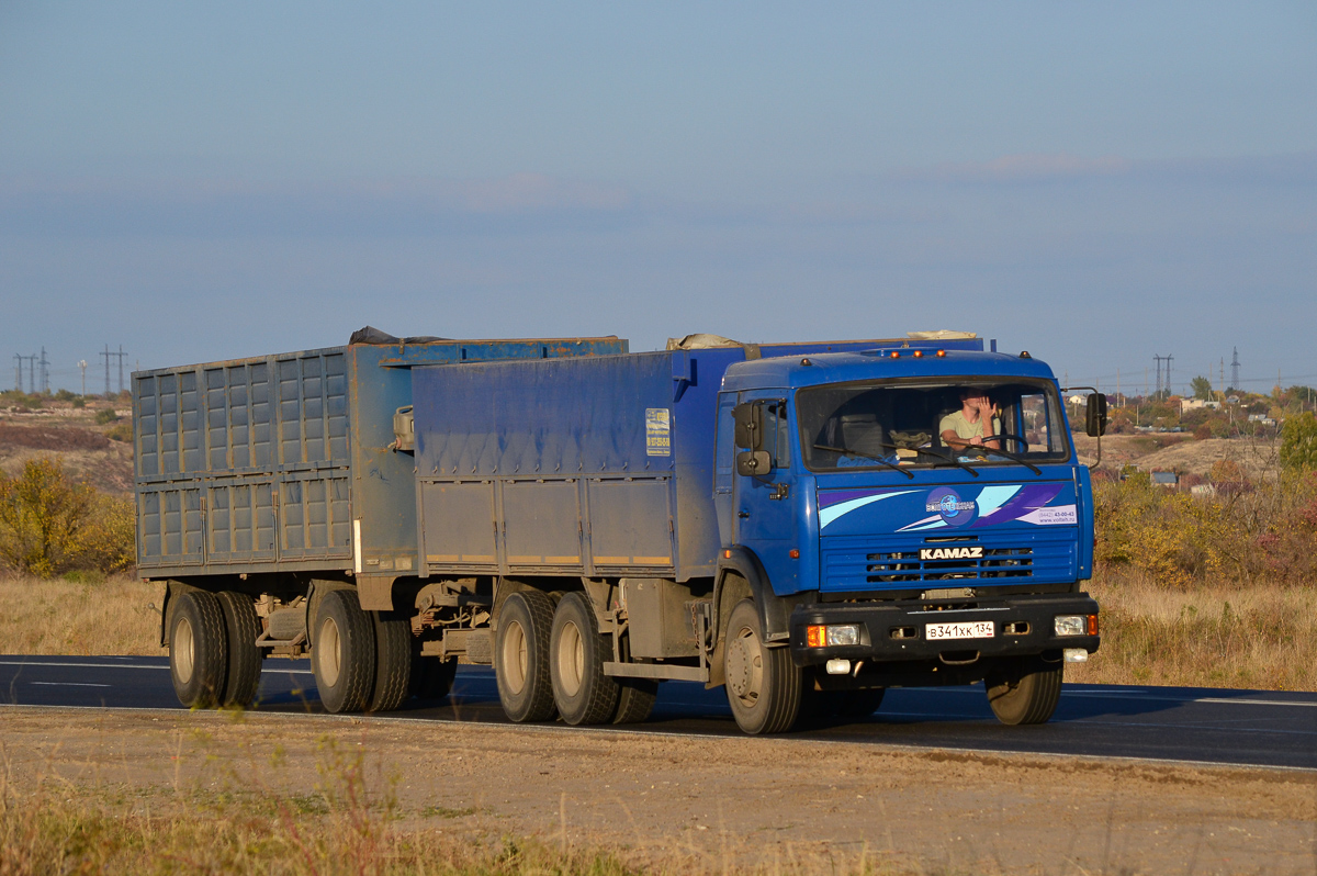 Волгоградская область, № В 341 ХК 134 — КамАЗ-53215-15 [53215R]