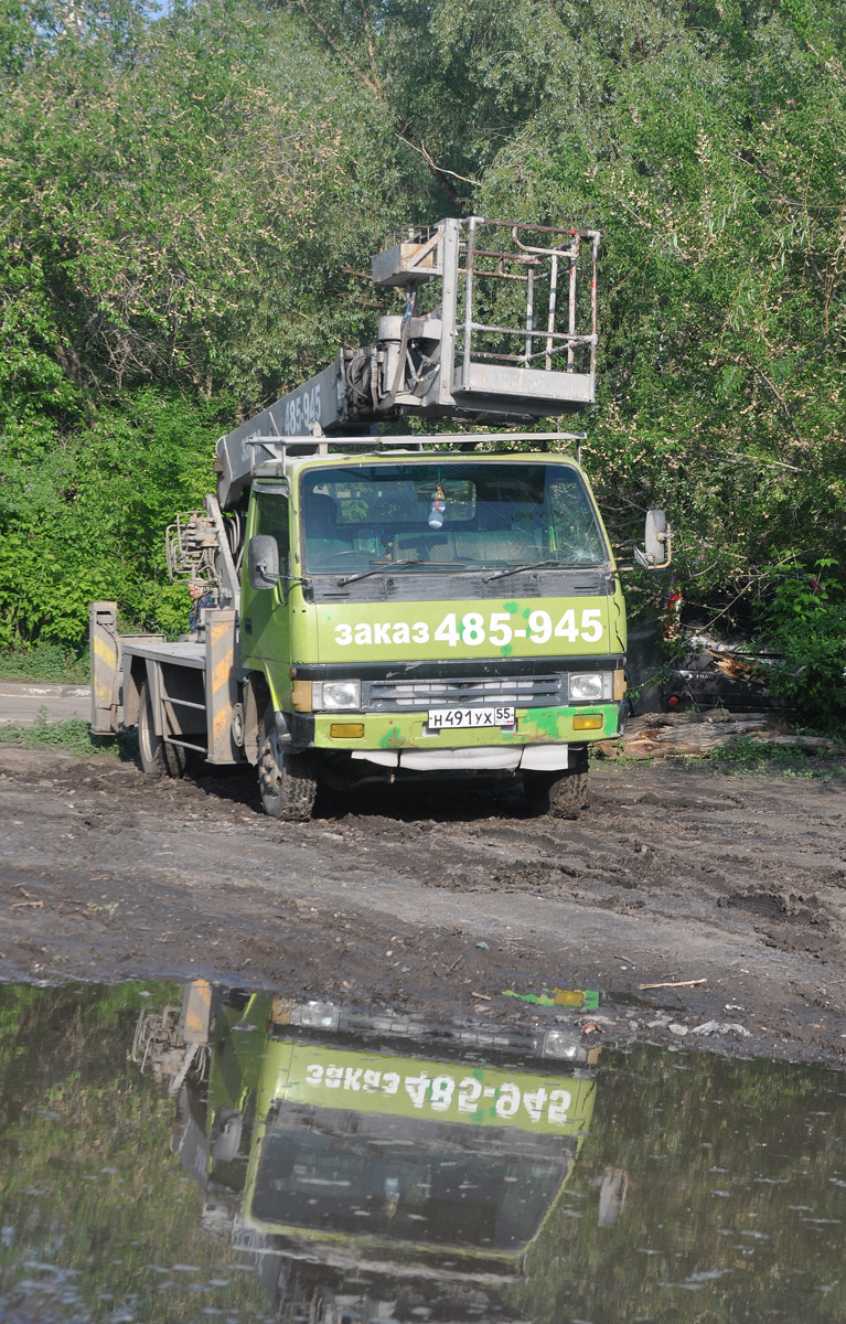 Омская область, № Н 491 УХ 55 — Mitsubishi Fuso Canter