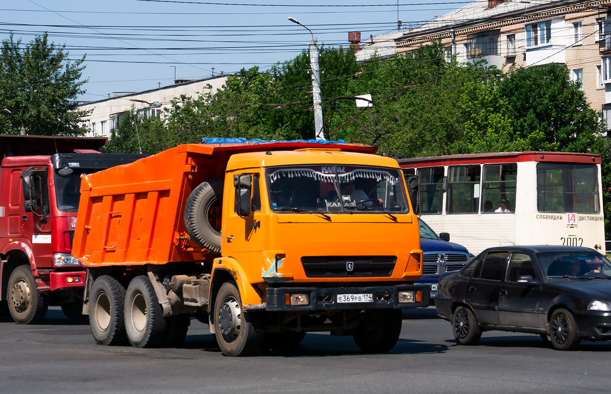 Челябинская область, № Е 369 РВ 174 — КамАЗ-65115-02 [65115C]