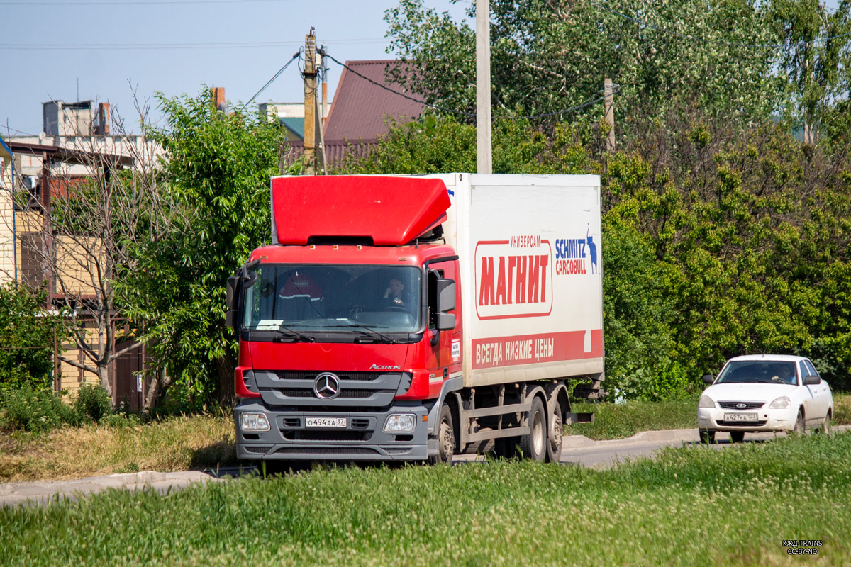 Краснодарский край, № О 494 АА 37 — Mercedes-Benz Actros ('2009) 2536