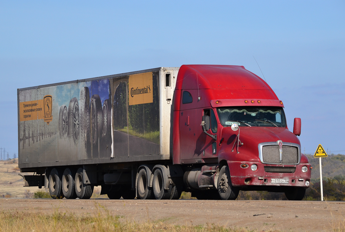 Волгоградская область, № Т 070 ОУ 36 — Kenworth T2000