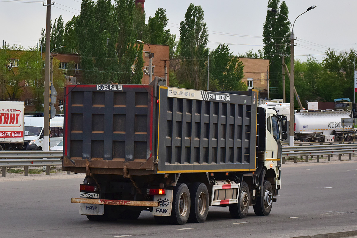 Волгоградская область, № М 730 ОН 134 — FAW J6 CA3310