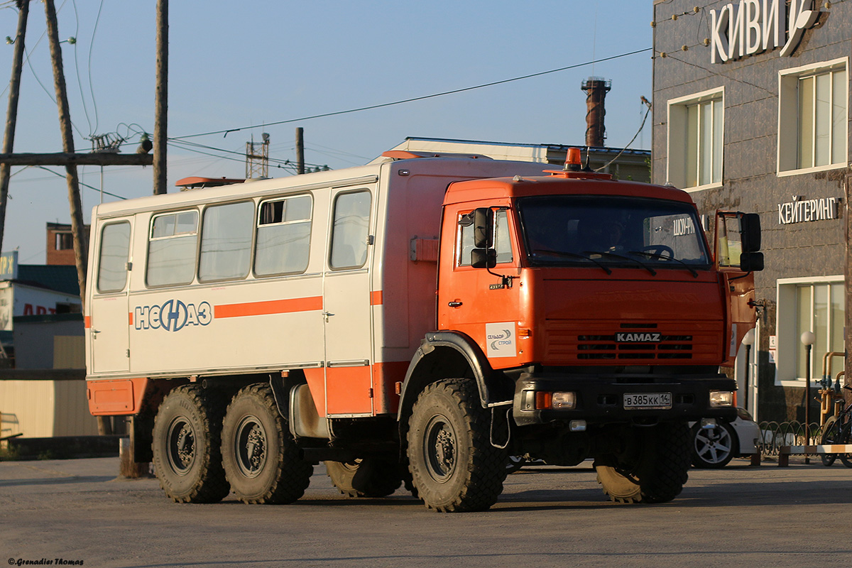 Саха (Якутия), № В 385 КК 14 — КамАЗ-43114-15 [43114R]