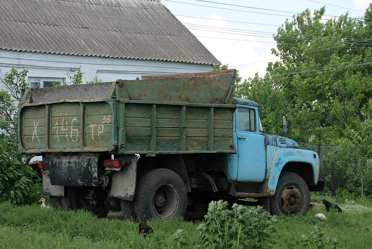 Воронежская область, № Х 146 ТР 36 — ЗИЛ-495810