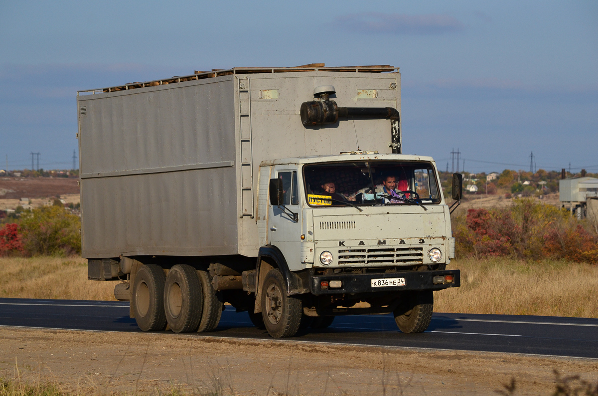 Дагестан, № К 836 НЕ 34 — КамАЗ-53212