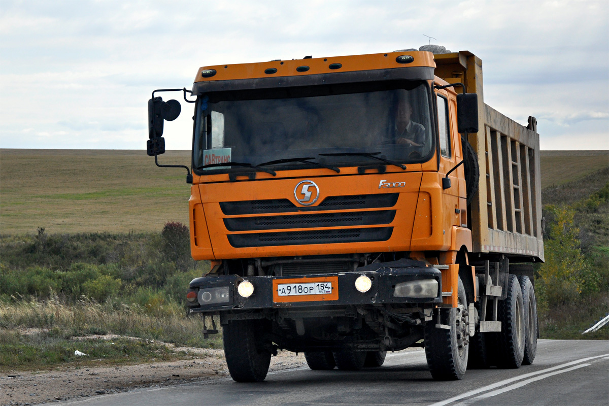 Новосибирская область, № А 918 ОР 154 — Shaanxi Shacman F3000 SX325x