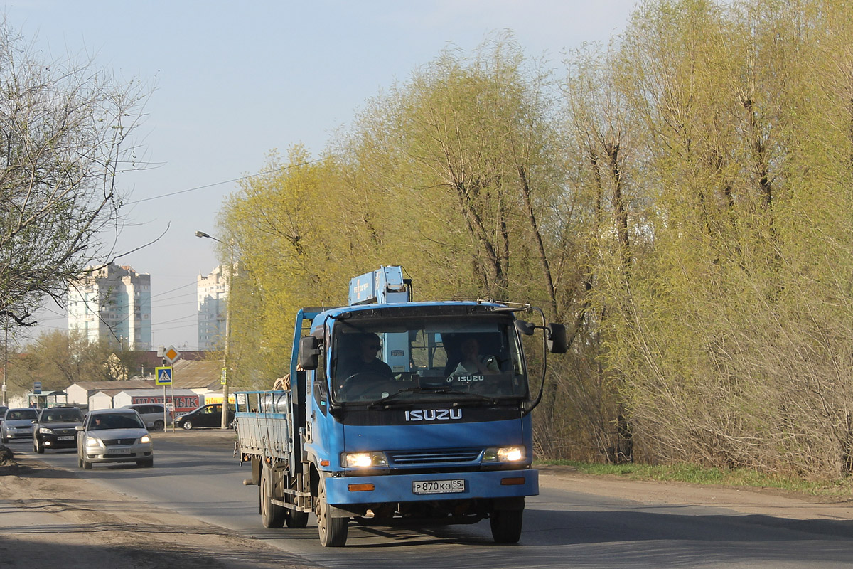 Омская область, № Р 870 КО 55 — Isuzu Forward (общая модель)