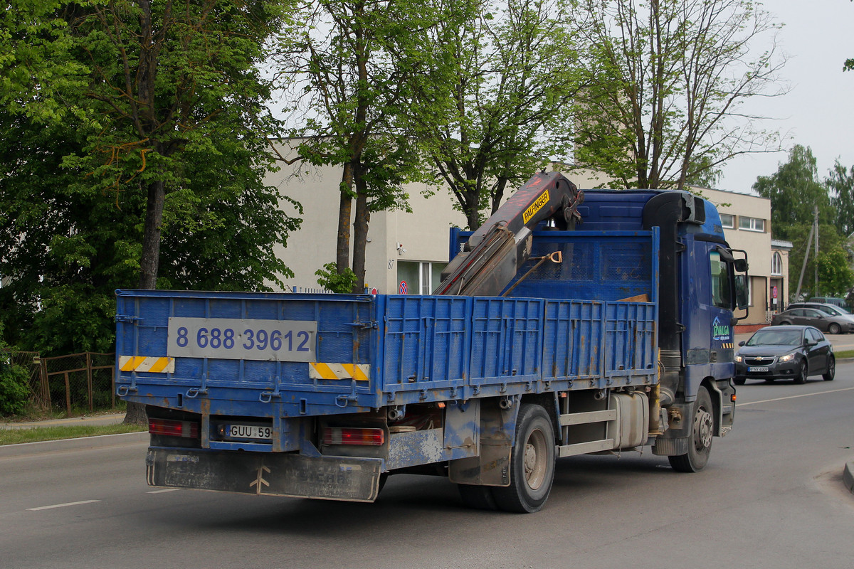 Литва, № GUU 59* — Mercedes-Benz Actros ('1997) 1835