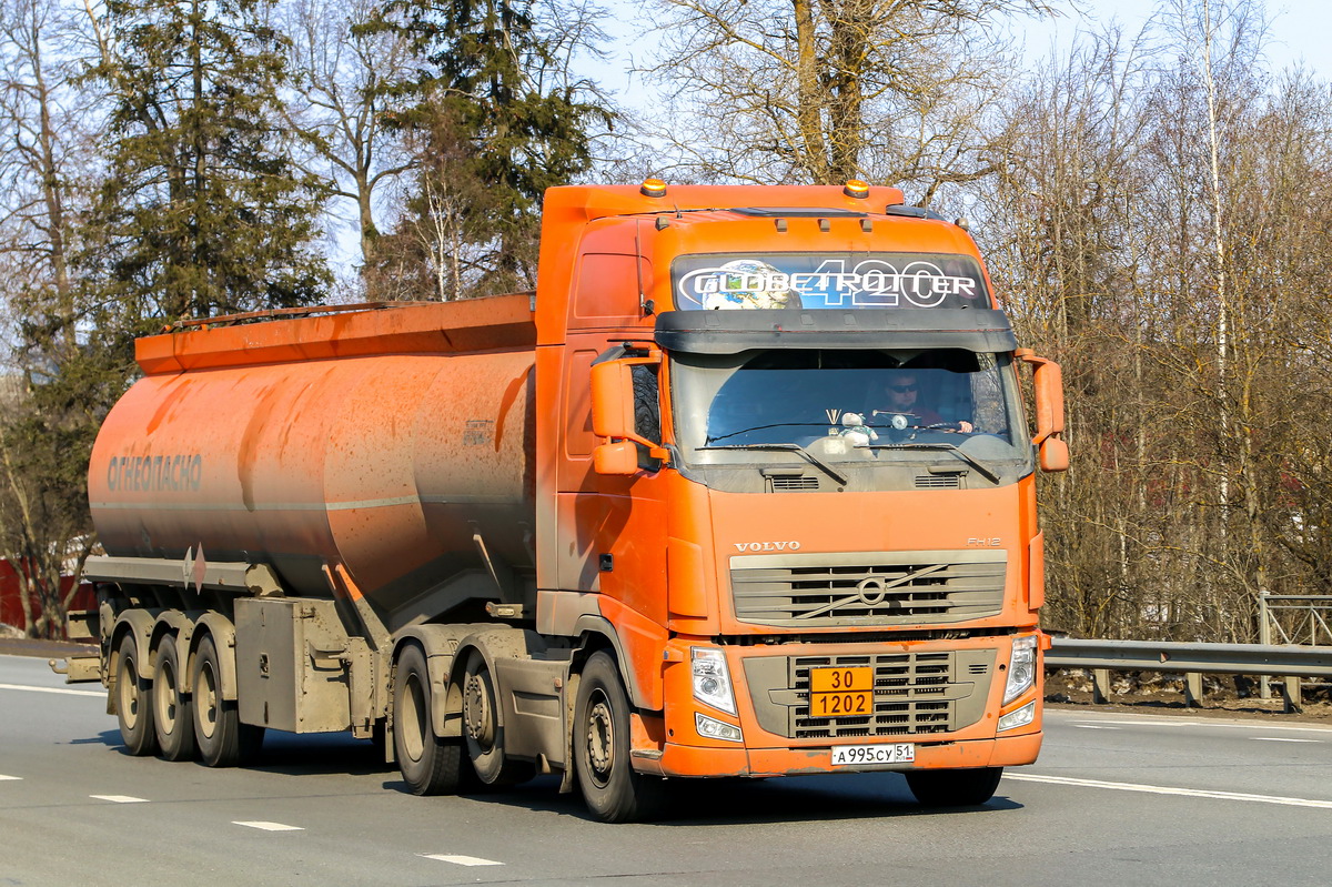 Мурманская область, № А 995 СУ 51 — Volvo ('2008) FH.420