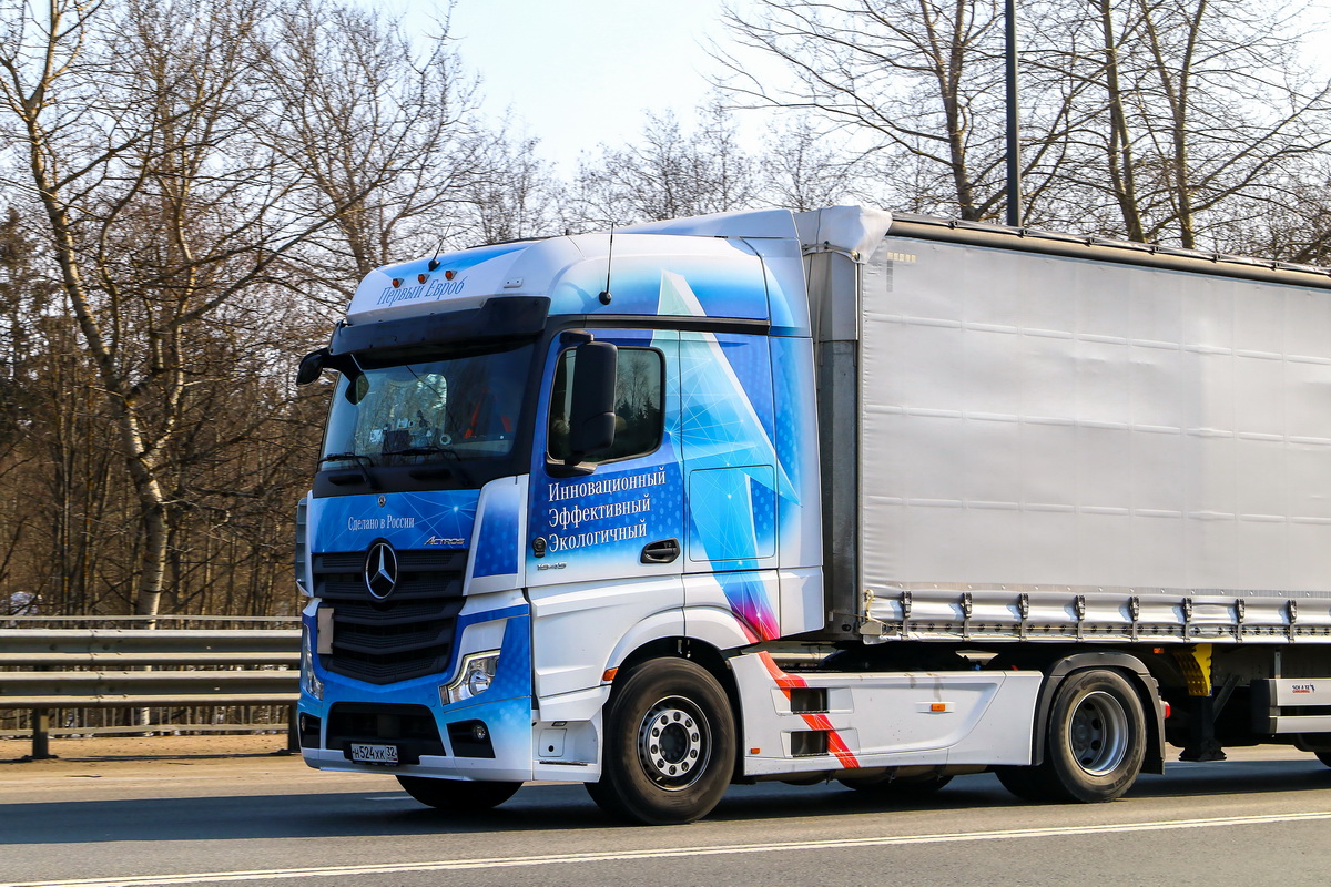 Брянская область, № Н 524 ХК 32 — Mercedes-Benz Actros '18 1845 [Z9M]