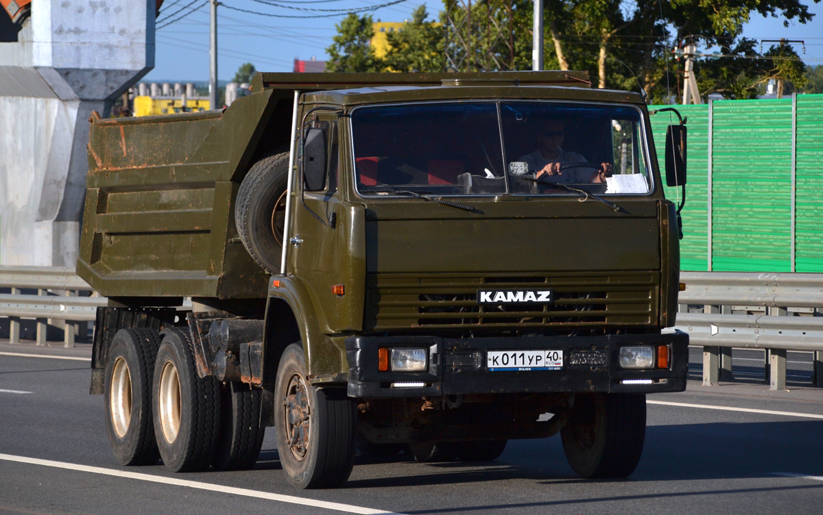 Калужская область, № К 011 УР 40 — КамАЗ-55111 [551110]