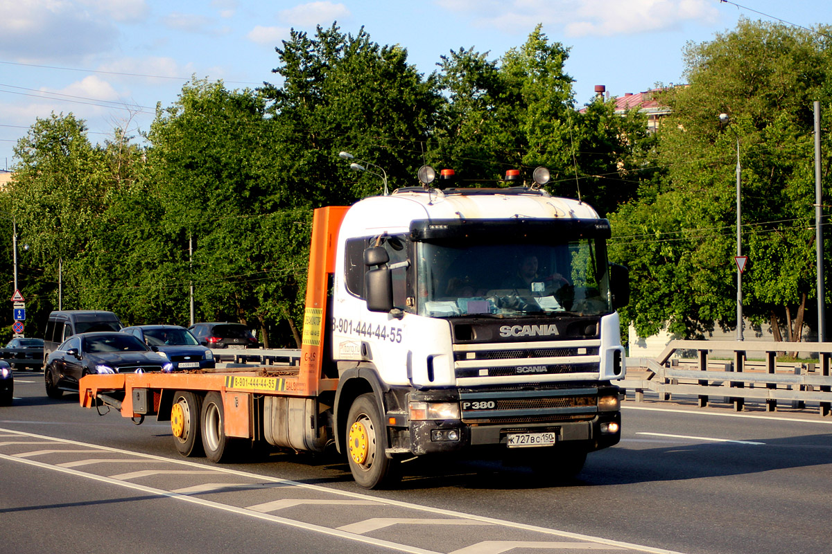 Московская область, № К 727 ВС 150 — Scania ('1996) P380