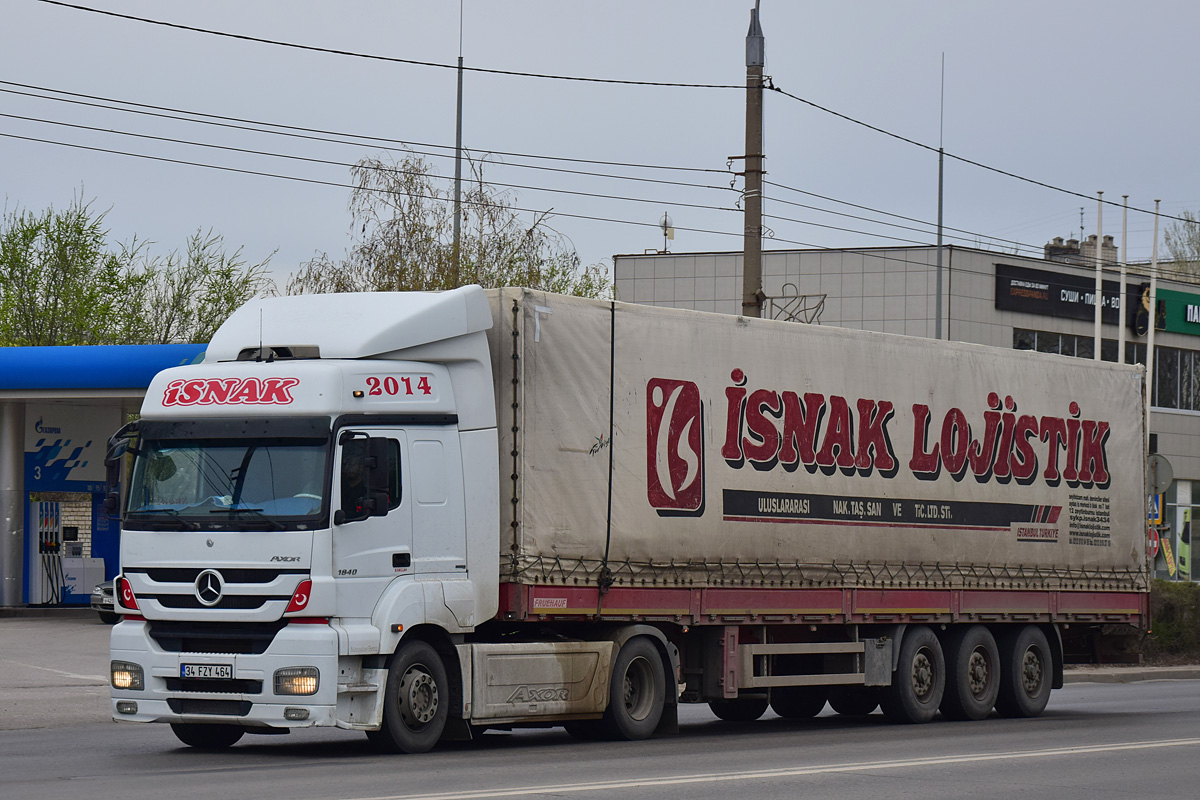 Турция, № 34 FZY 464 — Mercedes-Benz Axor 1840