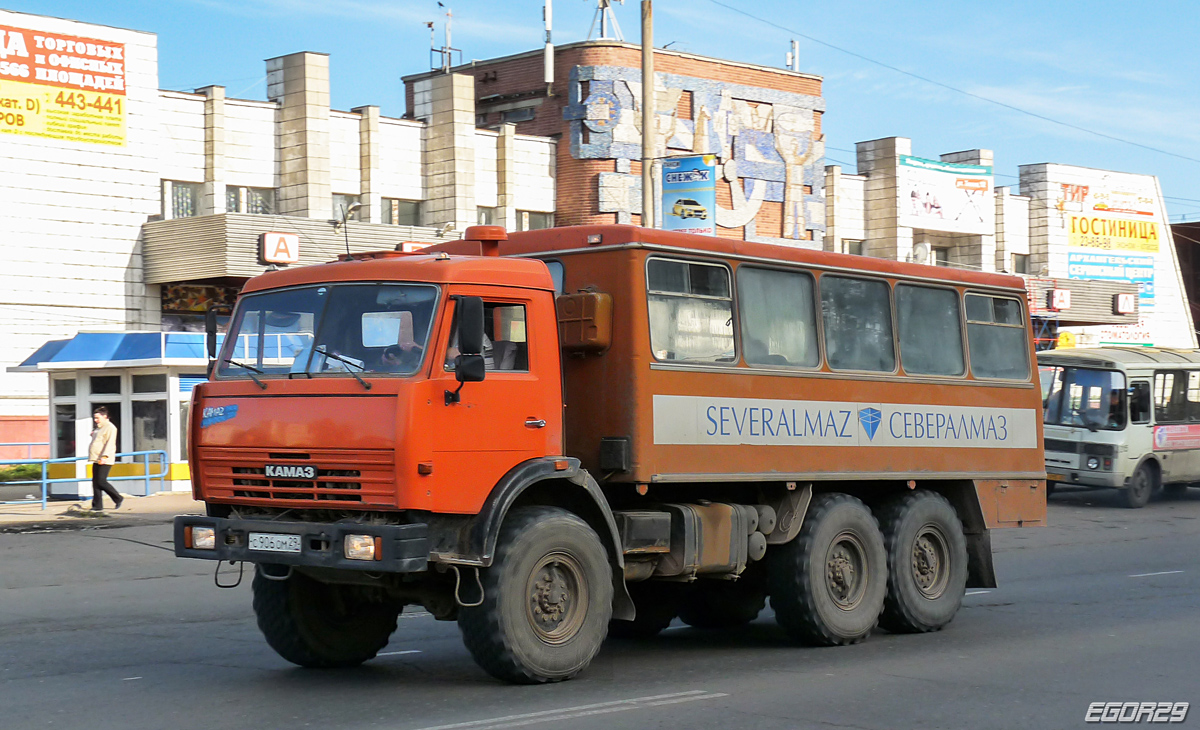 Архангельская область, № С 906 ОМ 29 — КамАЗ-43114-02 [43114C]