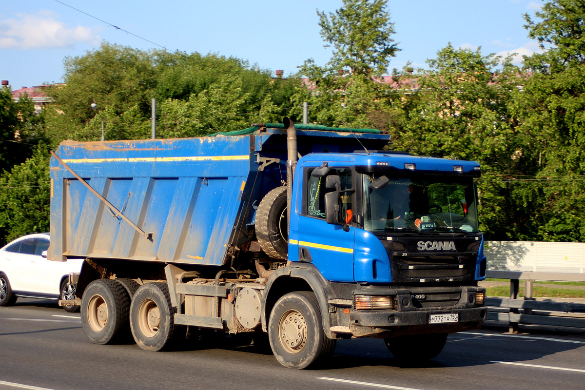 Москва, № М 772 ТА 750 — Scania ('2011) P400