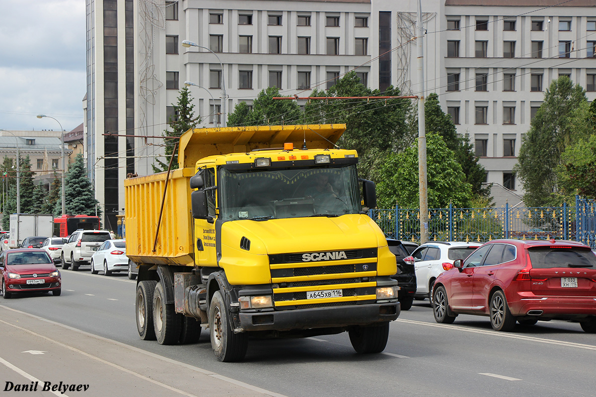 Татарстан, № А 645 ХВ 116 — Scania ('1996) T-Series 124C