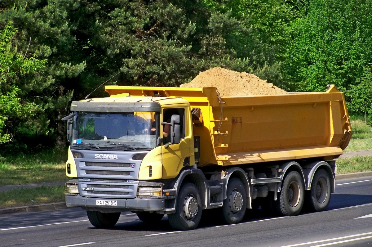 Минская область, № АТ 2518-5 — Scania ('2004) P380