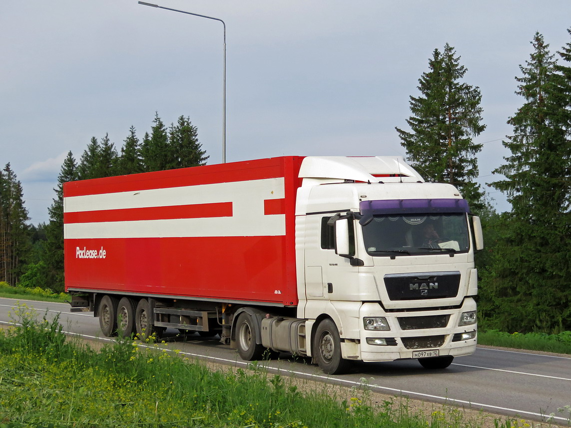 Марий Эл, № М 097 ХВ 12 — MAN TGX ('2007) 18.480