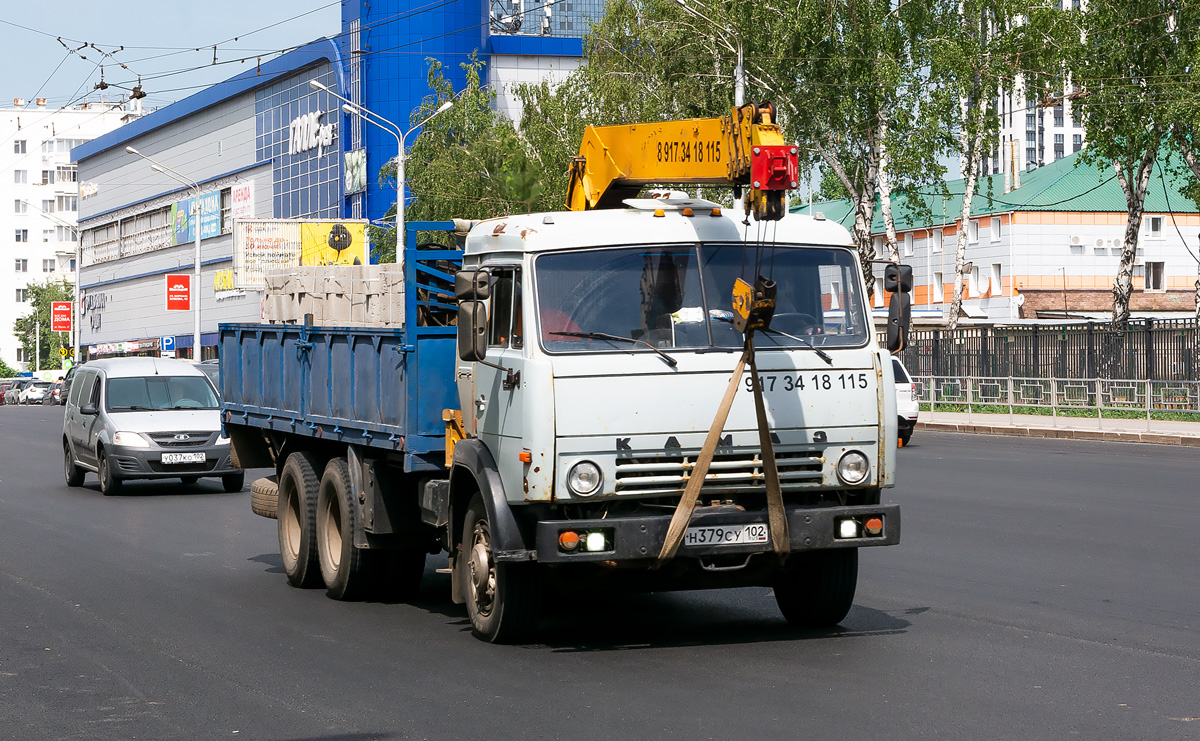 Башкортостан, № Н 379 СУ 102 — КамАЗ-53212