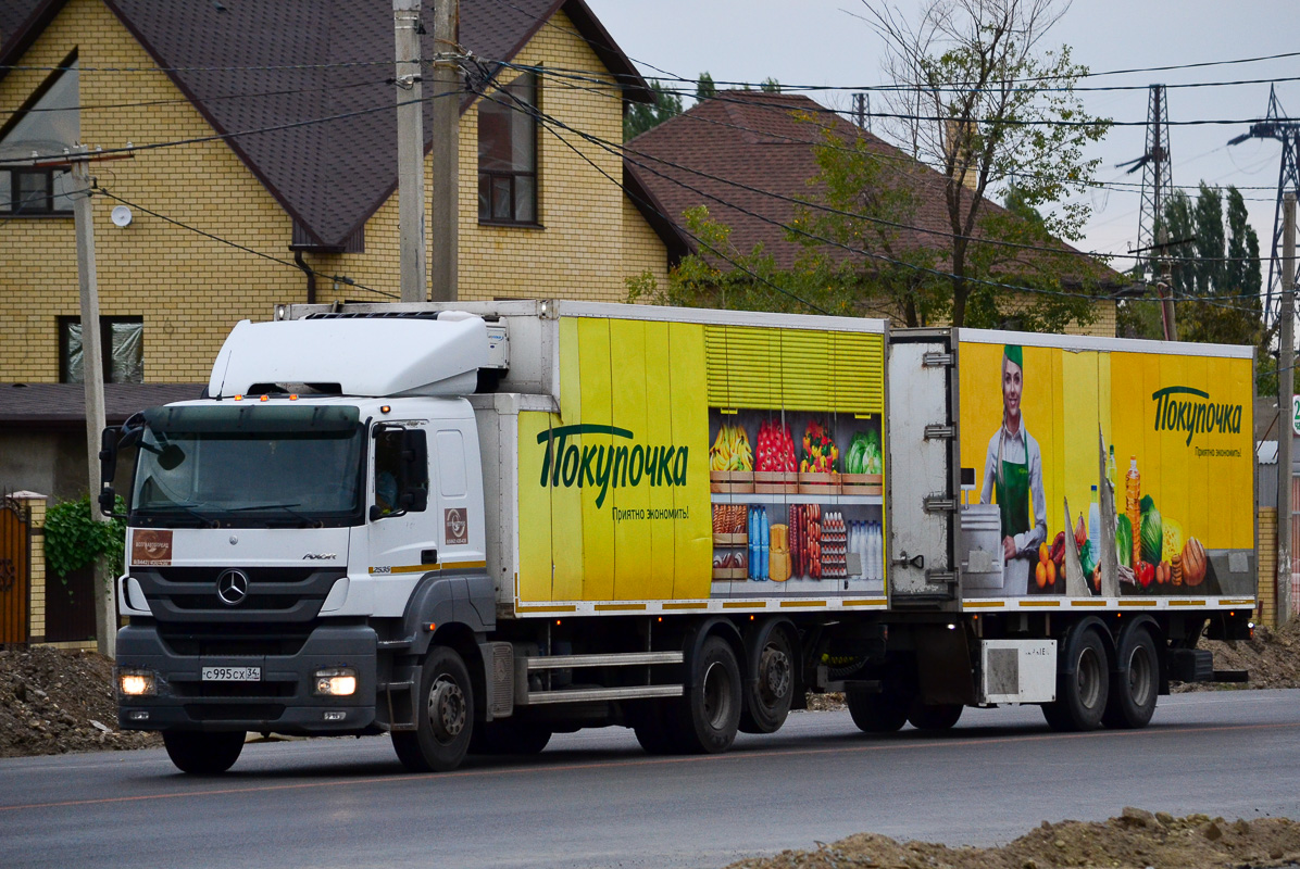 Волгоградская область, № С 995 СХ 34 — Mercedes-Benz Axor 2535