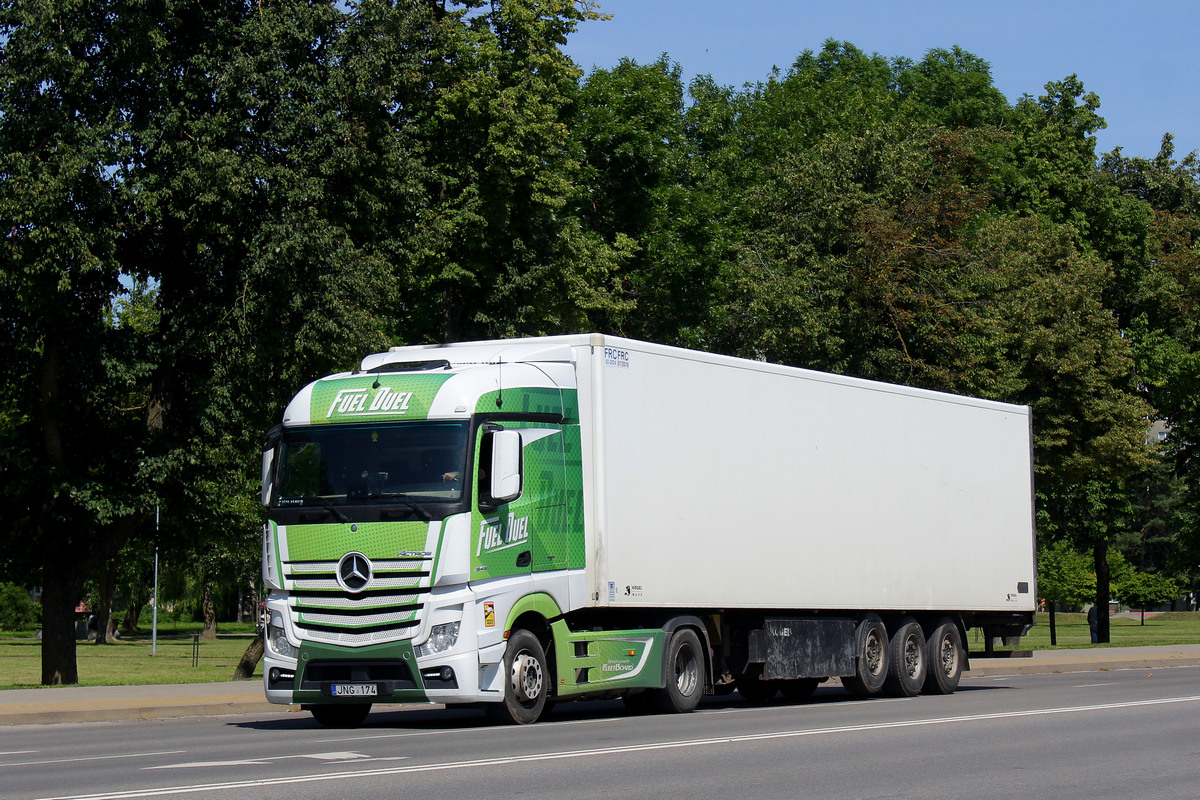 Литва, № JNG 174 — Mercedes-Benz Actros ('2011) 1846