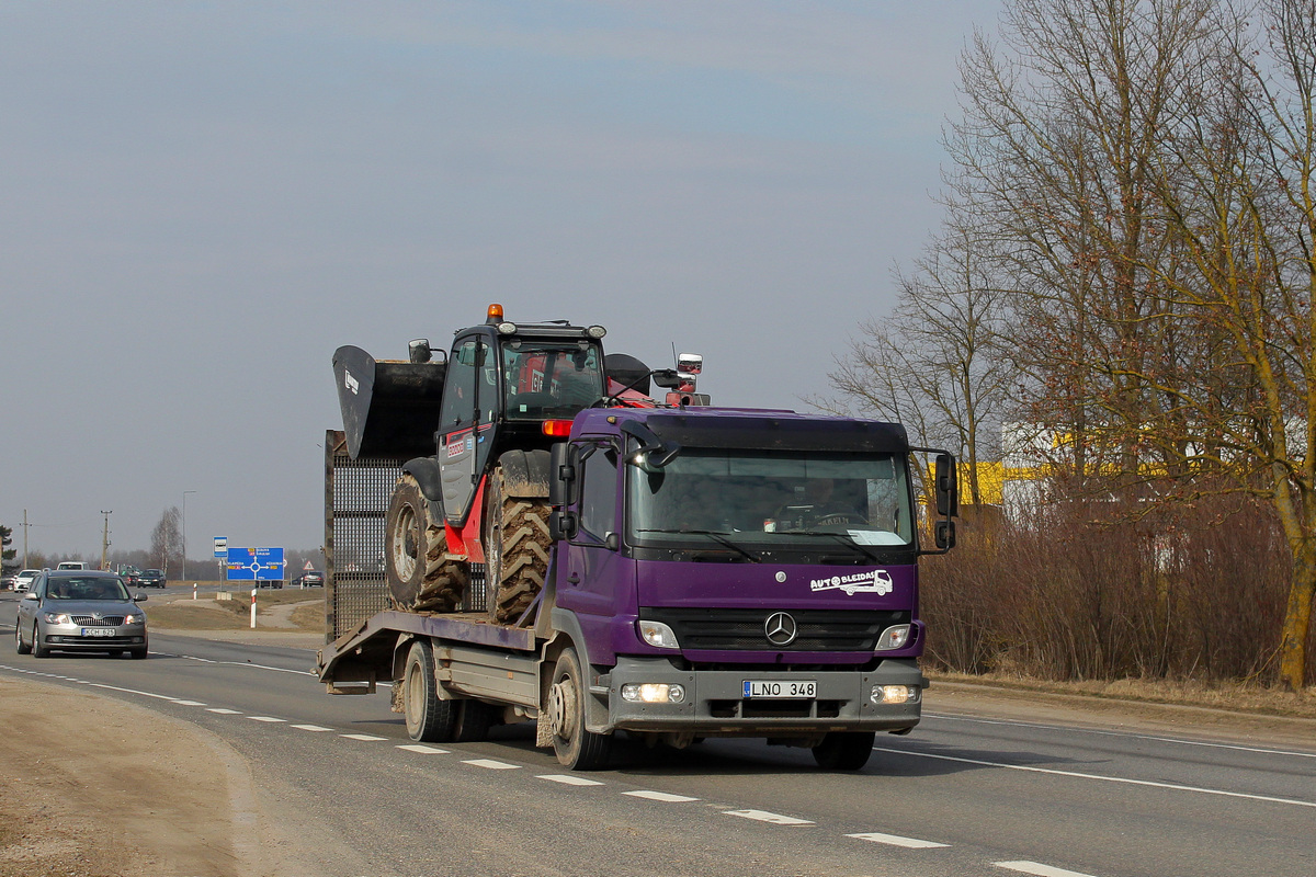 Литва, № LNO 348 — Mercedes-Benz Atego (общ.м)