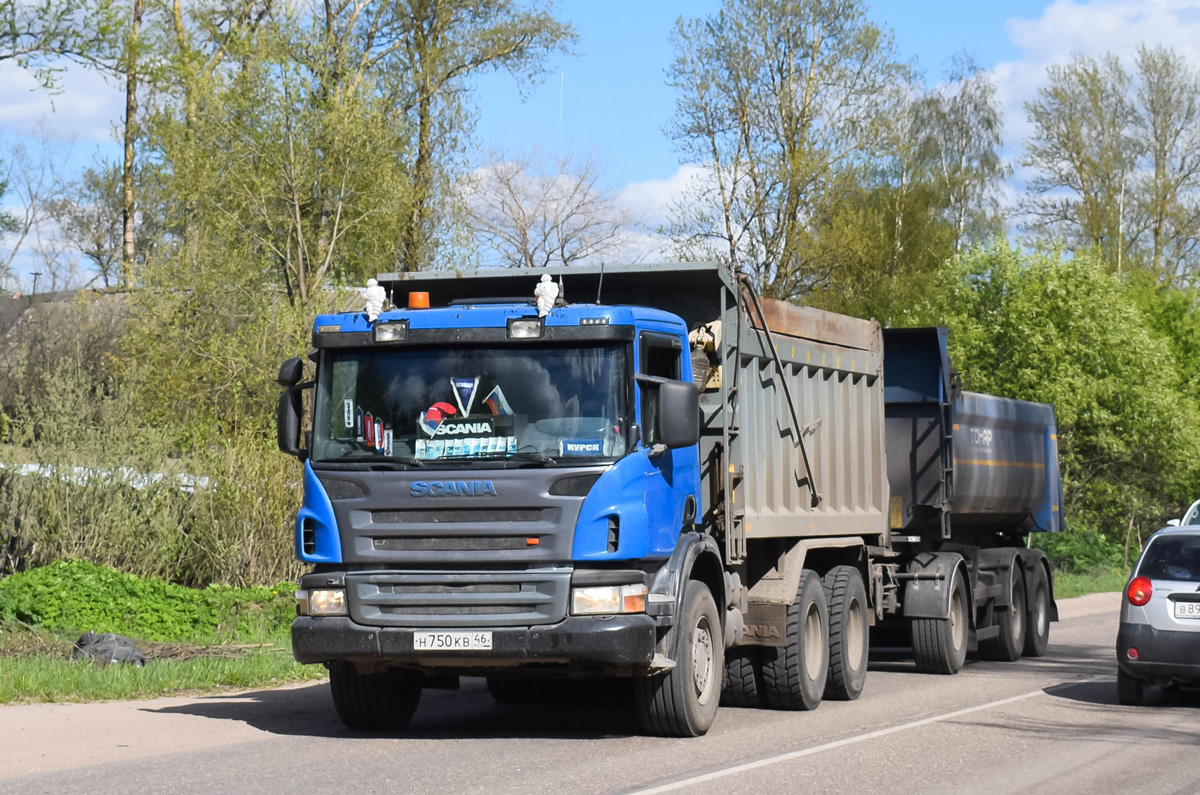 Курская область, № Н 750 КВ 46 — Scania ('2004) P380