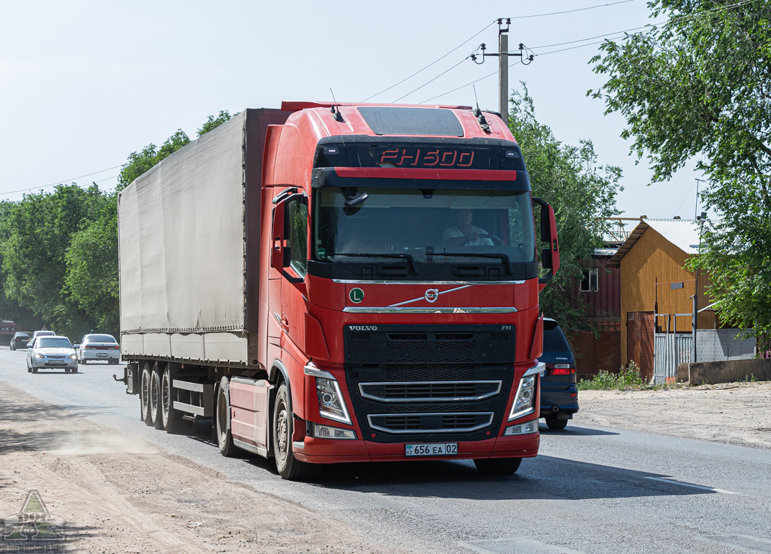 Алматы, № 656 EA 02 — Volvo ('2012) FH.500