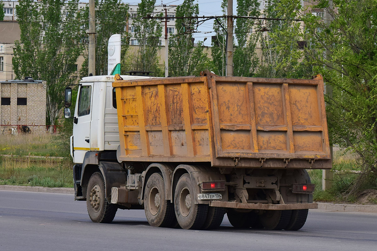 Волгоградская область, № В 847 ЕР 134 — МАЗ-6501B9