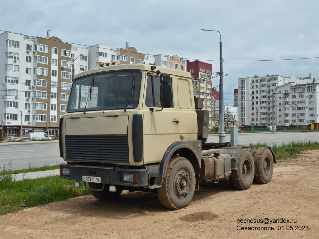 Севастополь, № В 409 ВР 92 — МАЗ-64229