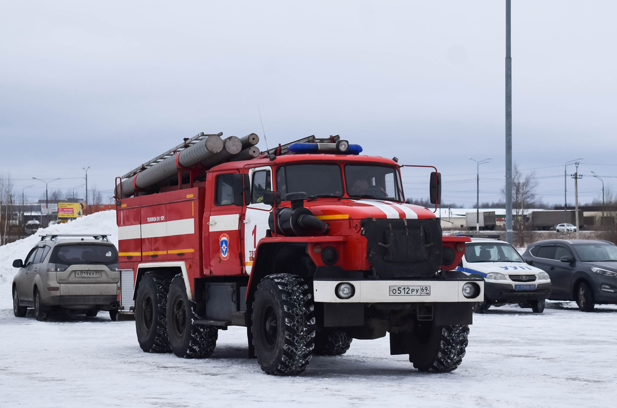 Тверская область, № О 512 РУ 69 — Урал-5557-70