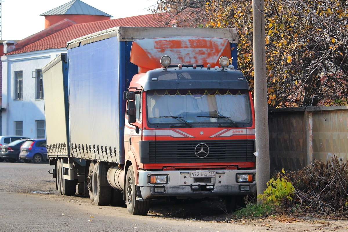 Челябинская область, № В 731 ОХ 174 — Mercedes-Benz SK (общ. мод.)