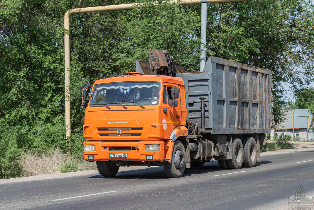 Алматинская область, № 767 ABE 05 — КамАЗ-65115 (общая модель)