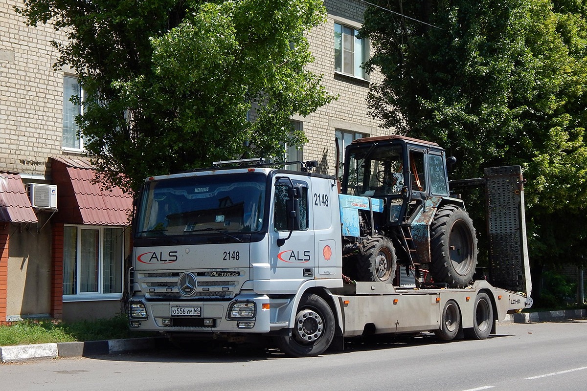 Тамбовская область, № О 556 УМ 68 — Mercedes-Benz Actros ('2003) 1836