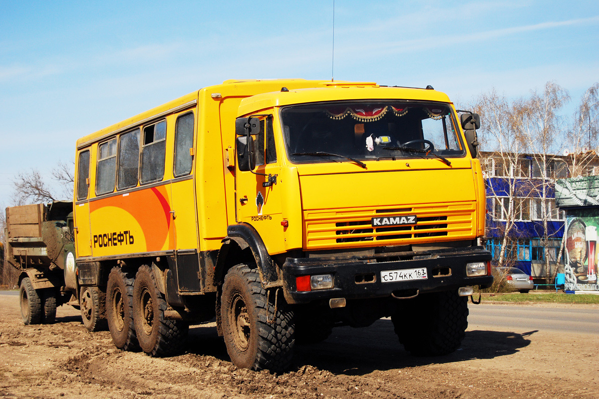 Самарская область, № С 574 КК 163 — КамАЗ-43114-15 [43114R]