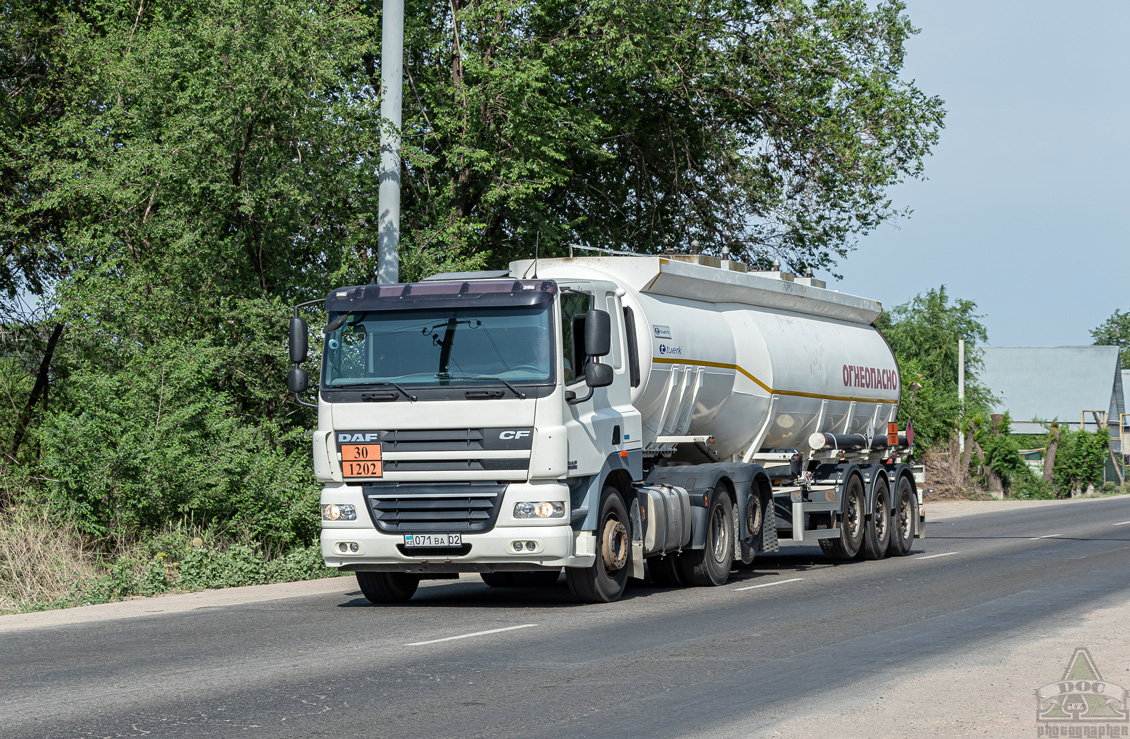 Алматы, № 071 BA 02 — DAF CF85 FTR