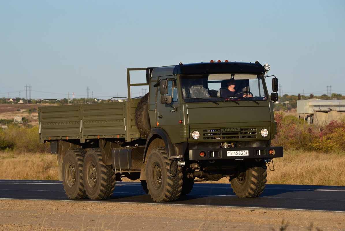 Татарстан, № Т ВВ 563 16 — КамАЗ-43118 (общая модель); Татарстан — Новые автомобили ПАО "КамАЗ"