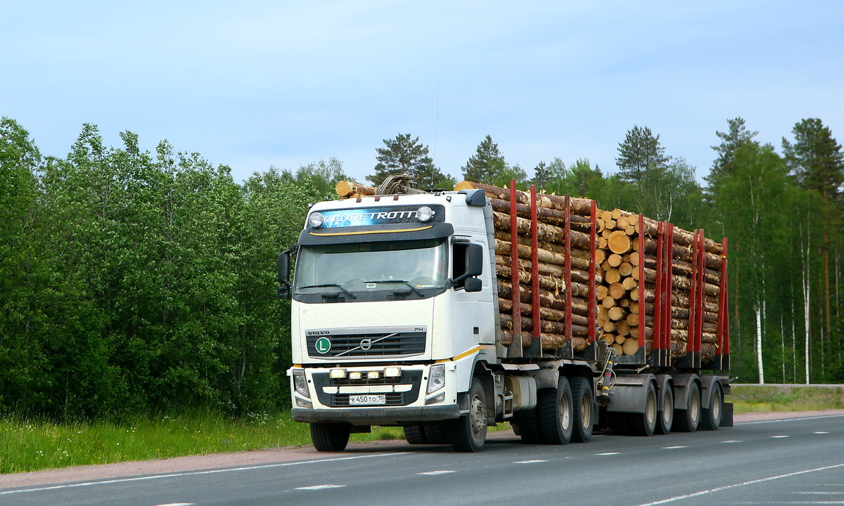 Карелия, № К 450 ТО 10 — Volvo ('2008) FH.440 [X9P]