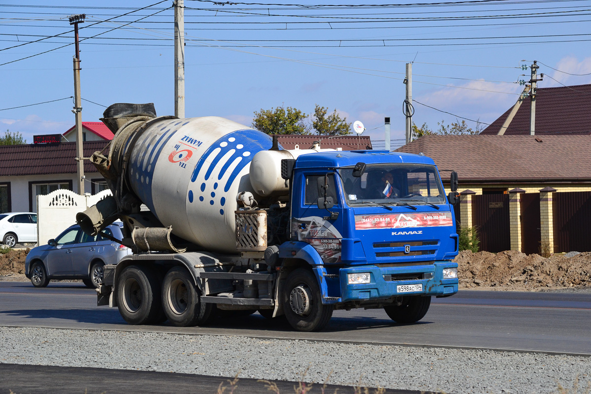 Волгоградская область, № В 598 АС 134 — КамАЗ-65115-A4(23)