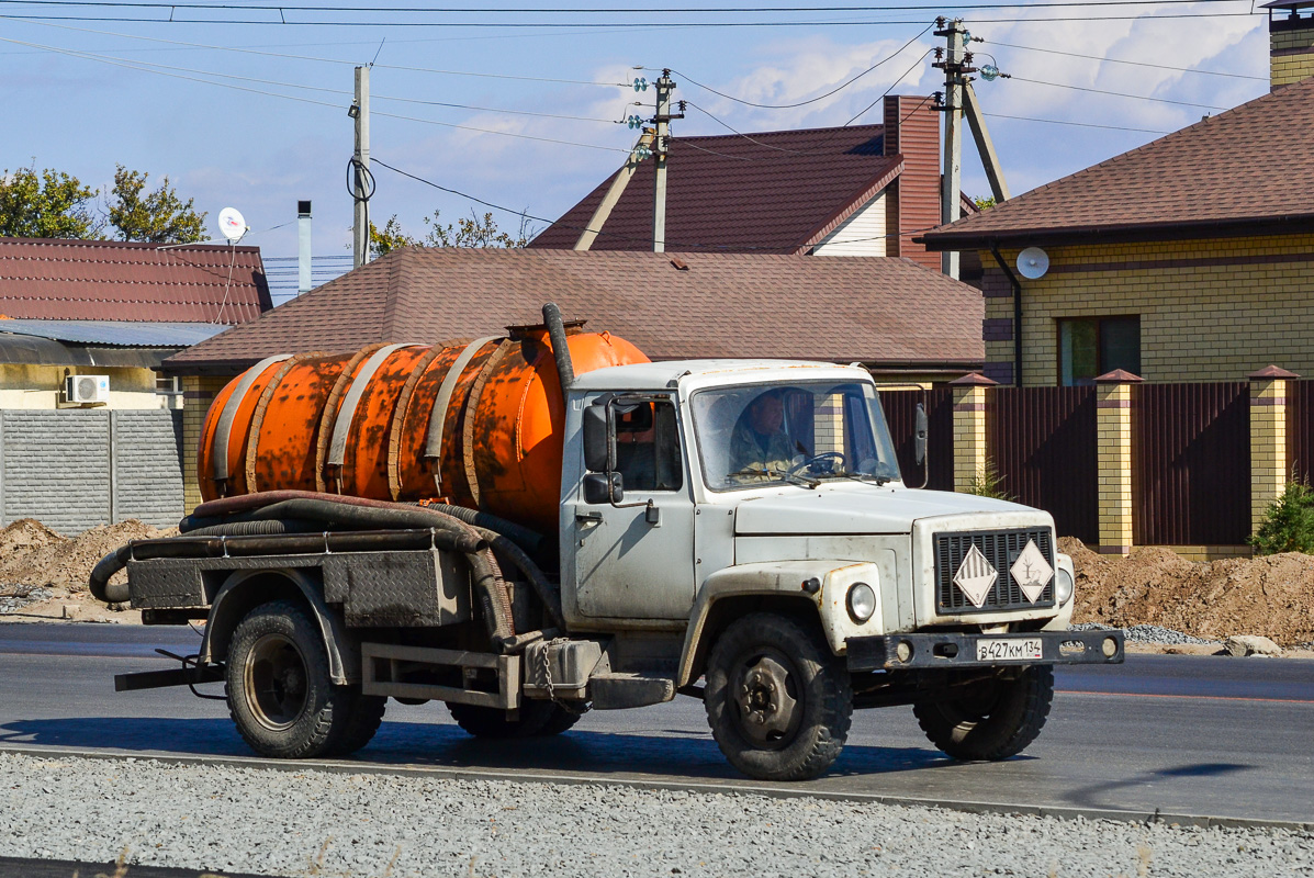 Волгоградская область, № В 427 КМ 134 — ГАЗ-3309