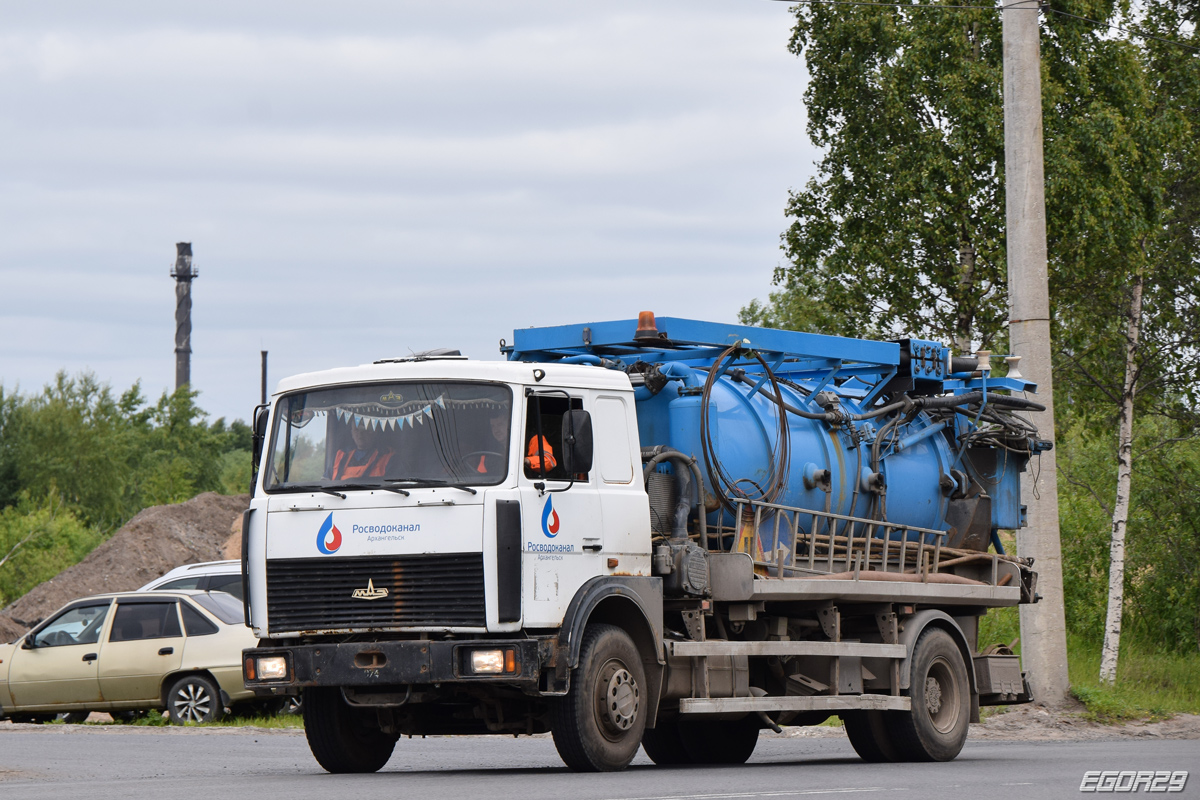 Архангельская область, № 7279 АЕ 29 — МАЗ-5336 (общая модель)