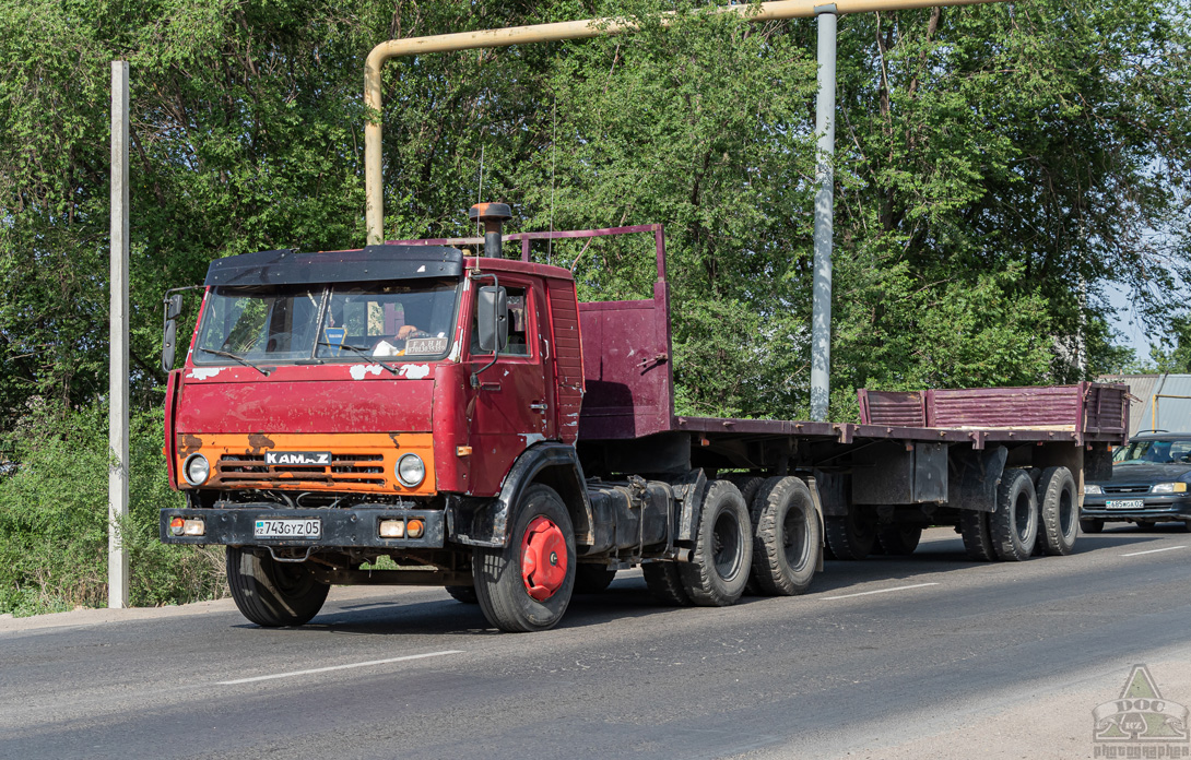 Алматинская область, № 743 GYZ 05 — КамАЗ-5410