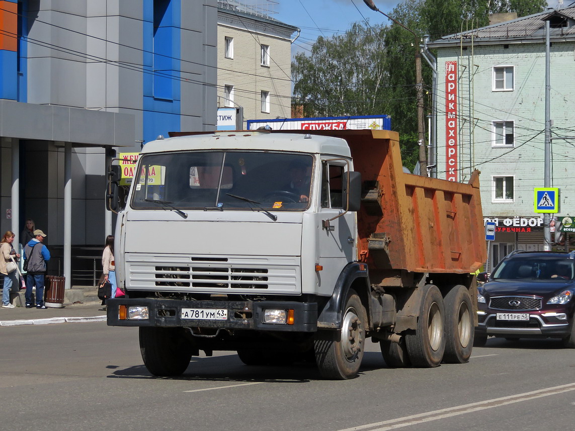 Кировская область, № А 781 УМ 43 — КамАЗ-55111 [551110]