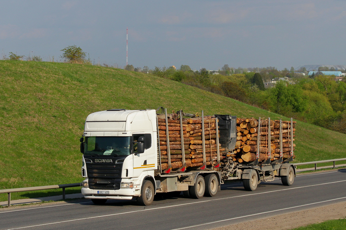 Литва, № GBU 405 — Scania ('2009, общая модель)