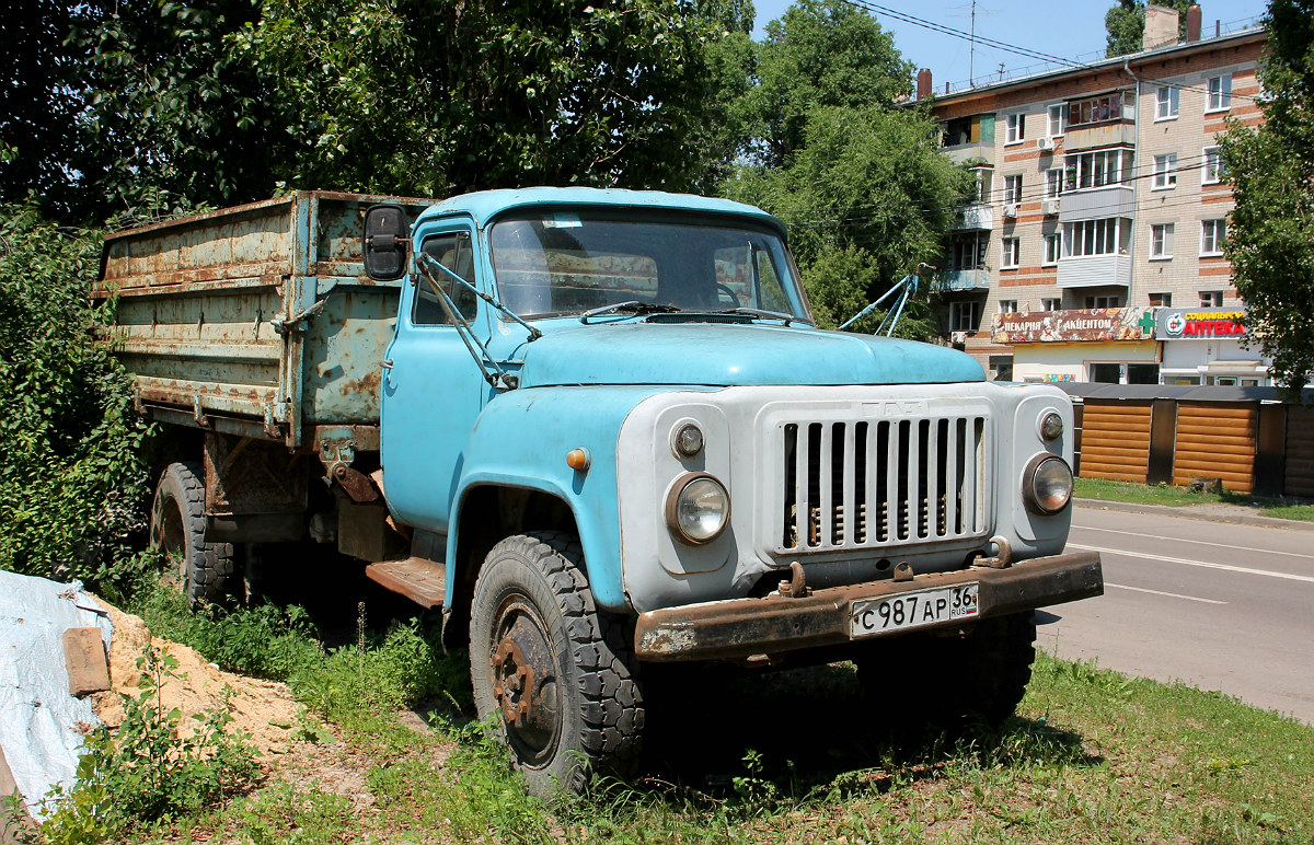 Воронежская область, № С 987 АР 36 — ГАЗ-53-14, ГАЗ-53-14-01